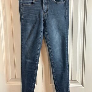 American Eagle Outfitters Dark Blue Skinny Jeans